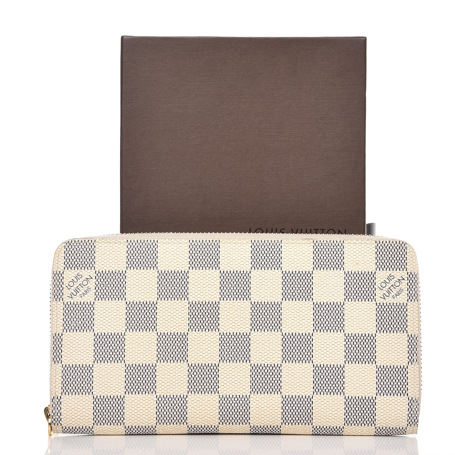 Louis Vuitton Damier Azur Zippy Wallet 8 of 8