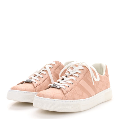 Gucci GG Supreme Tonal Web Womens New Ace Sneakers 39 Pink 4 of 9