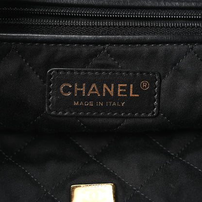 Chanel Shiny Calfskin Quilted Small Chanel 22 Black 11 of 19