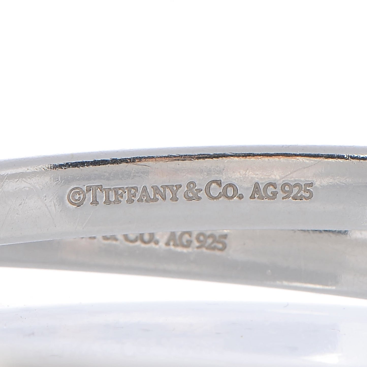 Sterling Silver 1837 Interlocking Bangle Bracelet
