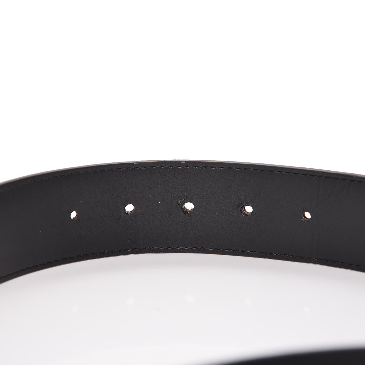 Louis Vuitton Calfskin Monogram 30mm LV Initiales Reversible Belt 85 34 Black 7 of 7