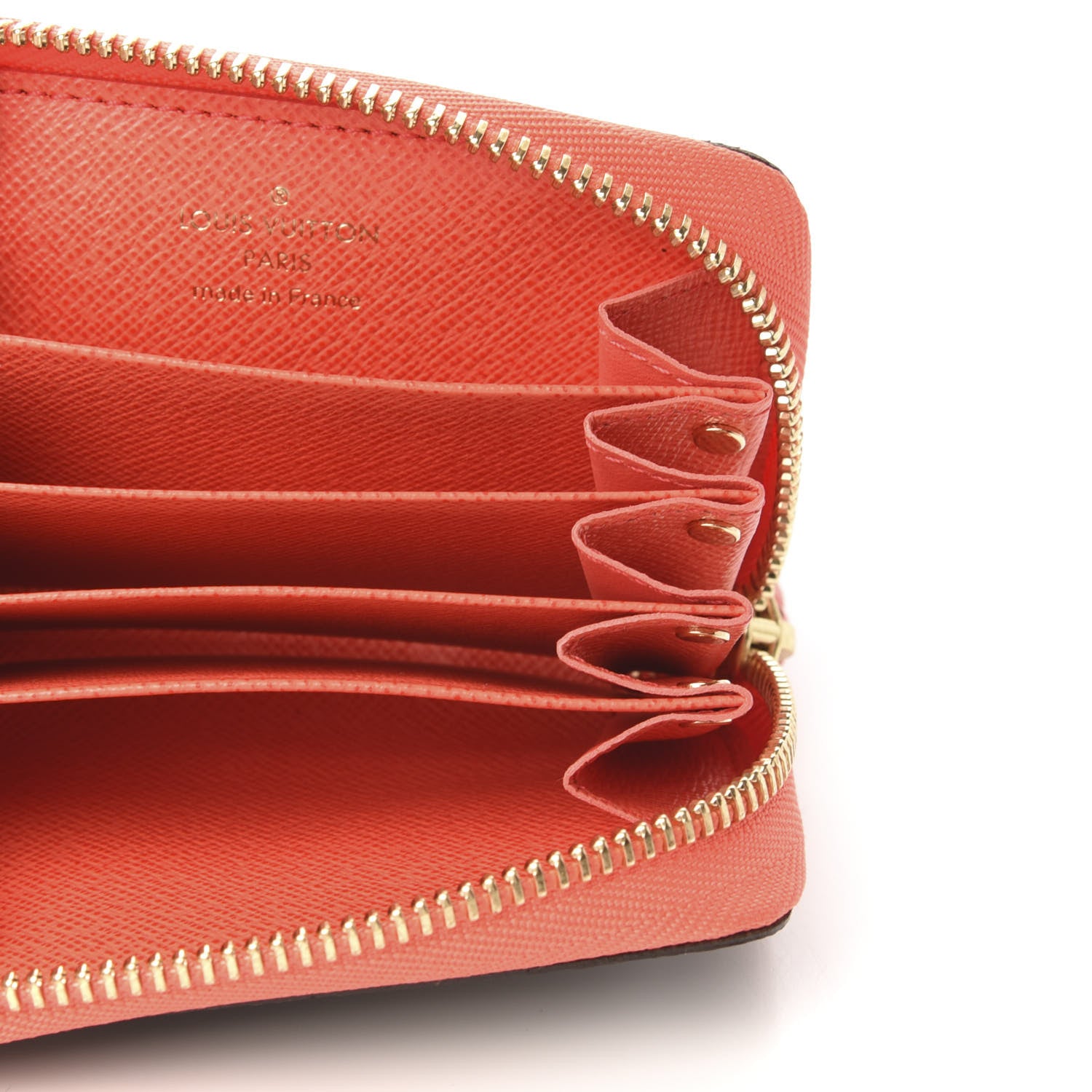 Louis Vuitton Monogram Zippy Multicartes Piment 5 of 6