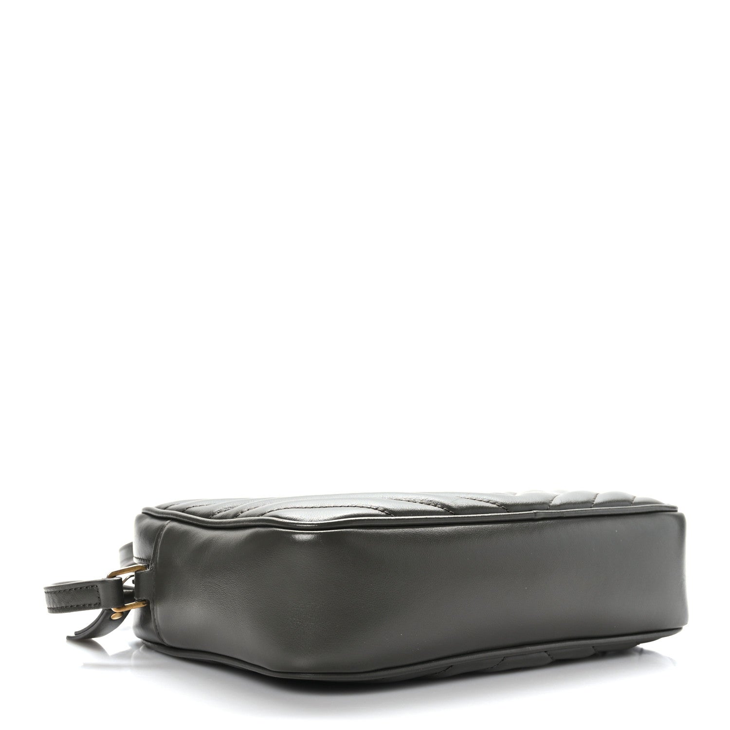 Saint Laurent Calfskin Matelasse Monogram Lou Camera Bag Pebble 4 of 9