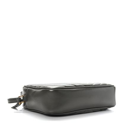 Saint Laurent Calfskin Matelasse Monogram Lou Camera Bag Pebble 4 of 9