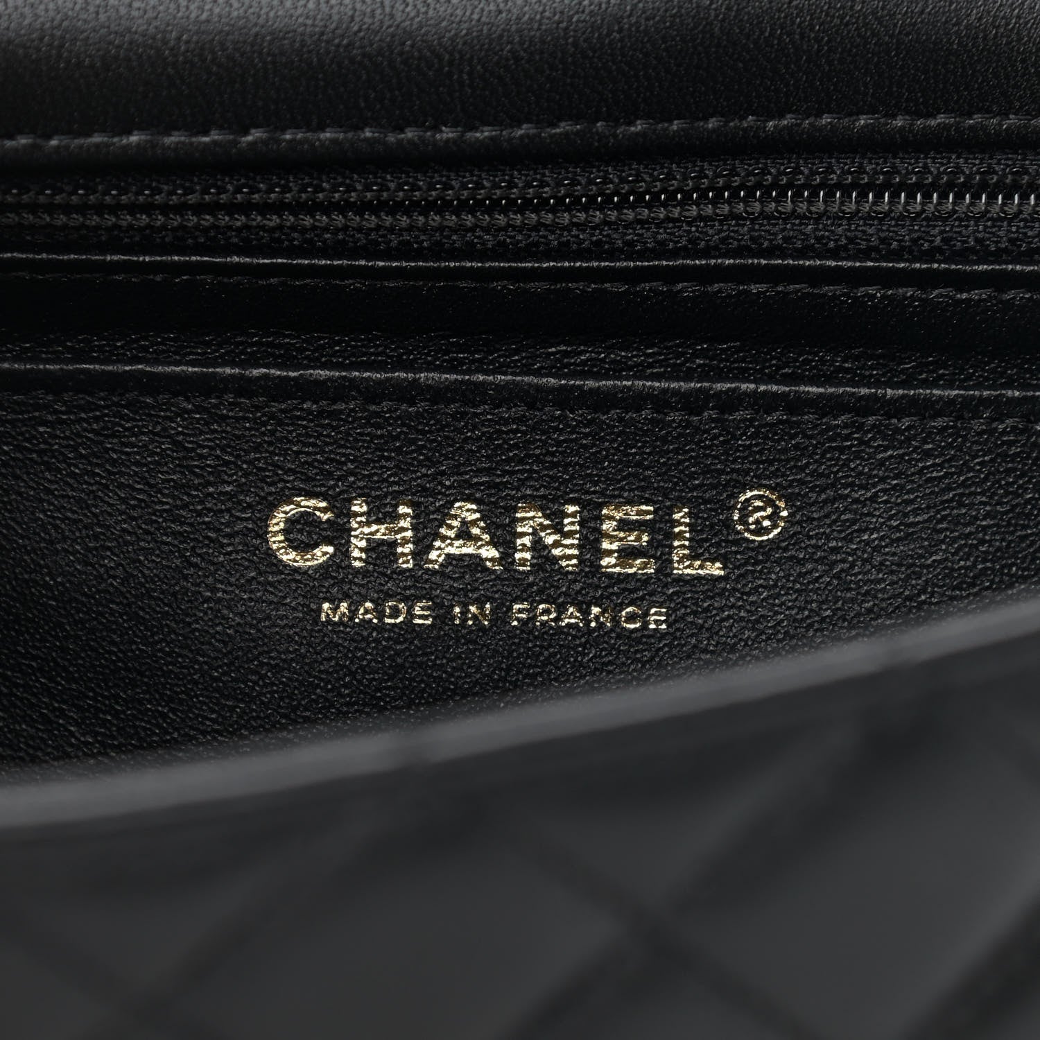 Chanel Lambskin Quilted Egyptian Amulet Mini Rectangular Flap Black 5 of 11
