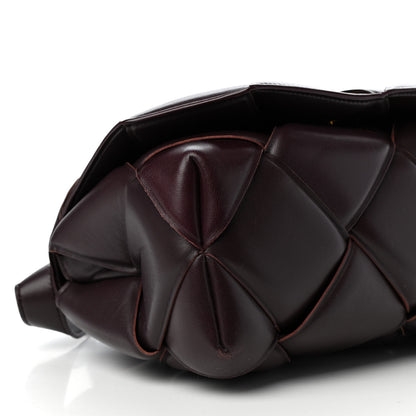 Bottega Veneta Nappa Intreccio Padded Top Handle Shoulder Bag Grape 7 of 8
