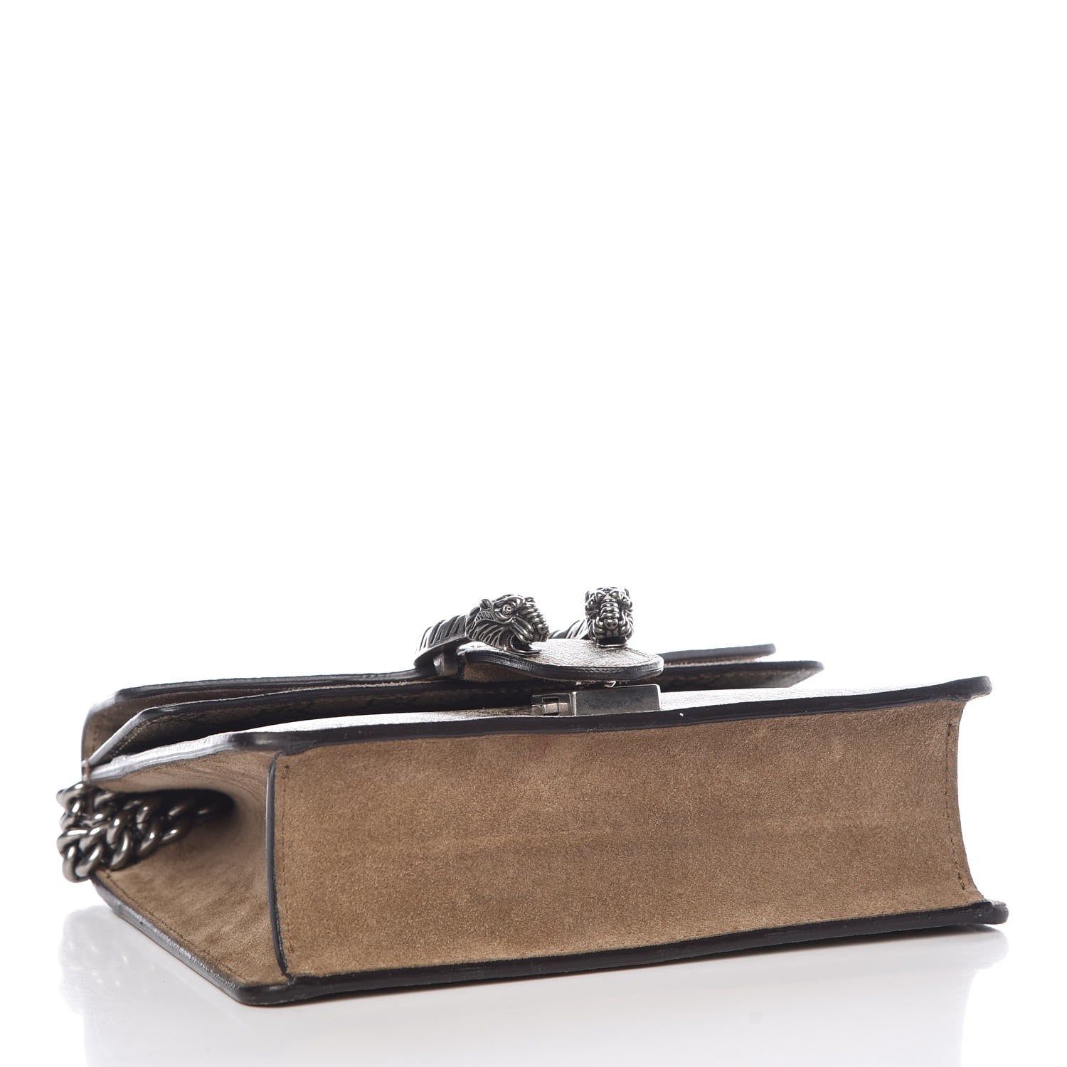 Gucci GG Supreme Monogram Mini Dionysus Shoulder Bag Taupe 4 of 12