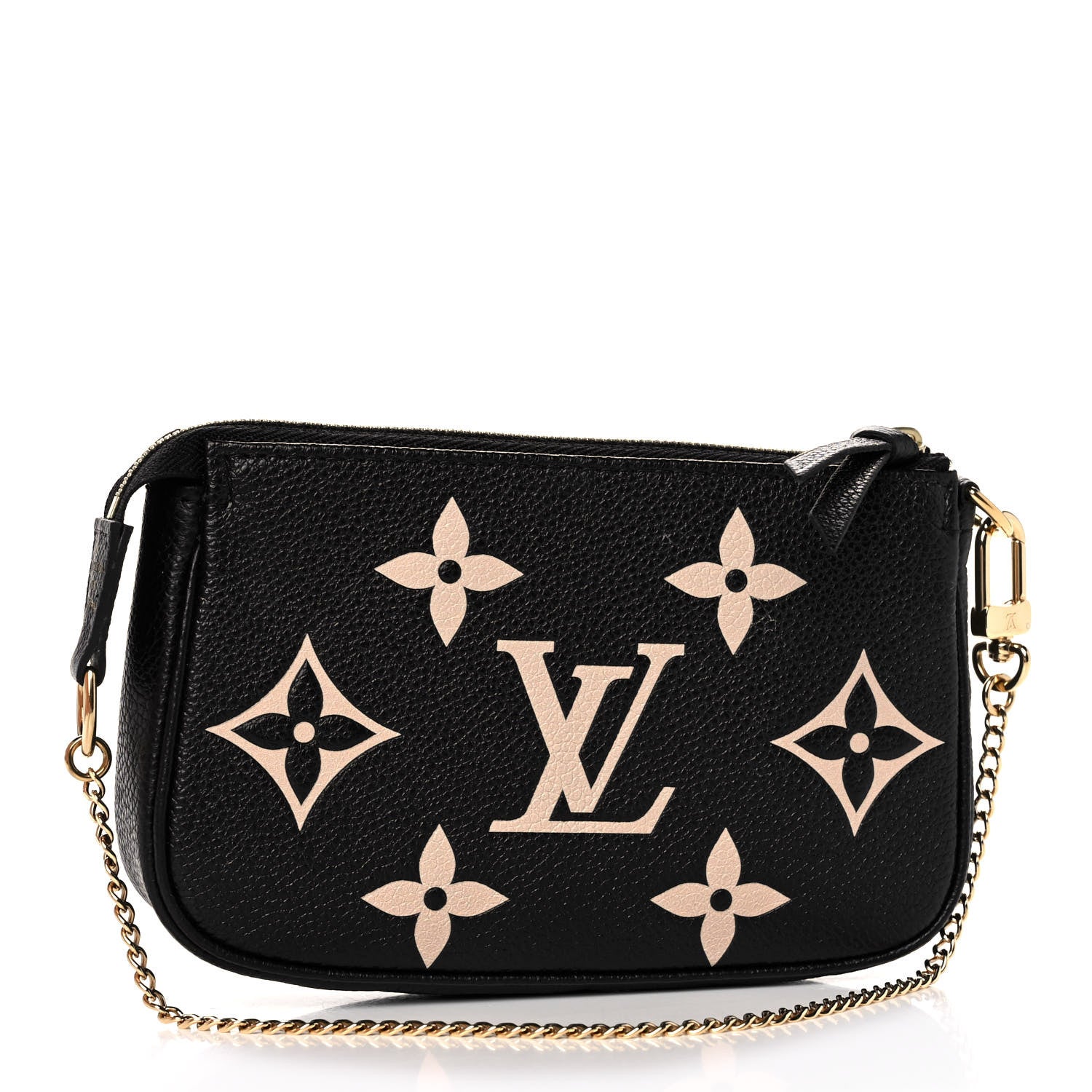 Louis Vuitton Empreinte Monogram Giant Mini Pochette Accessories Black 3 of 12