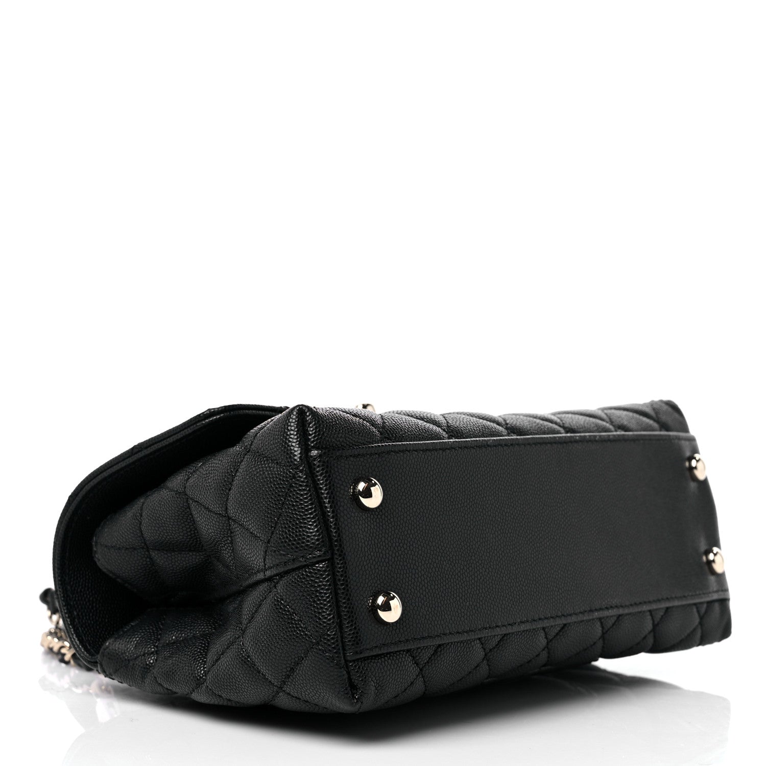Chanel Caviar Quilted Mini Coco Handle Flap Black 4 of 10