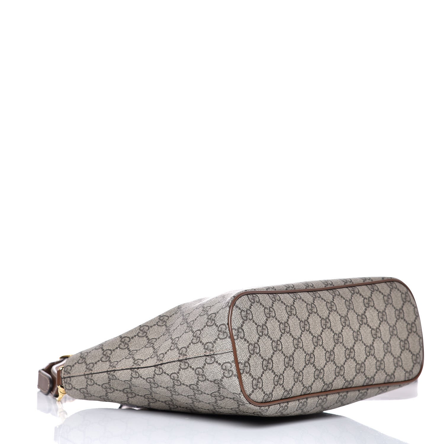 Gucci Soft GG Supreme Monogram Small Crossbody Tote Beige Cuir 4 of 7