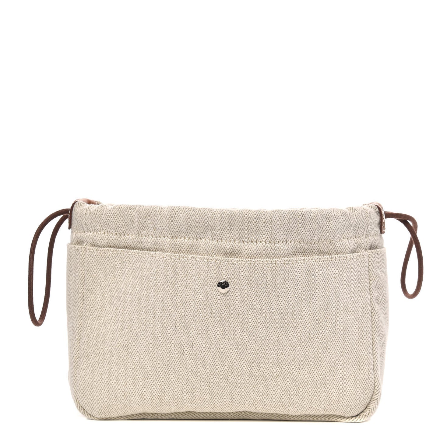 Canvas Barenia Fourbi 20 PM Pouch Naturel Fauve