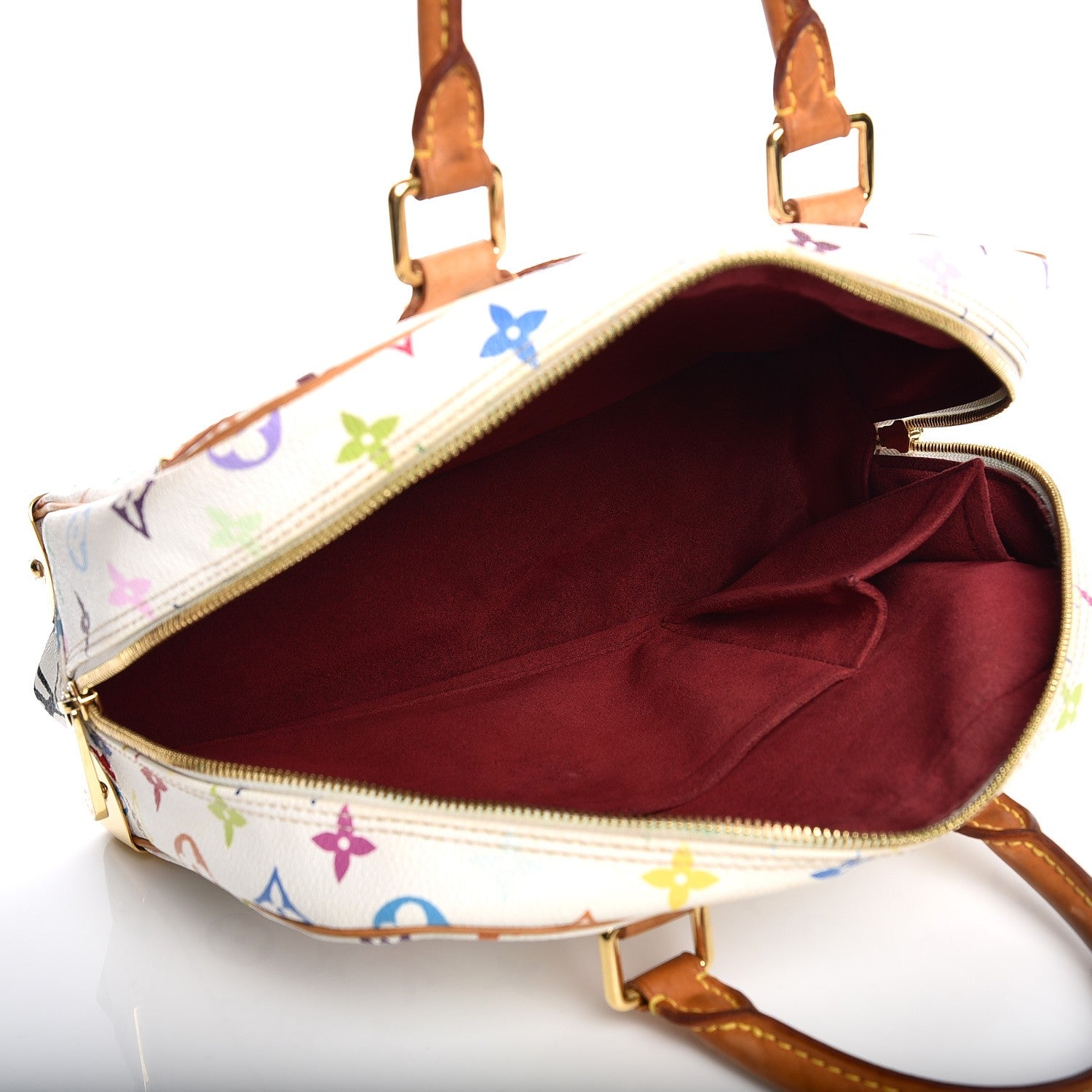 Louis Vuitton Monogram Multicolor Trouville White 5 of 17