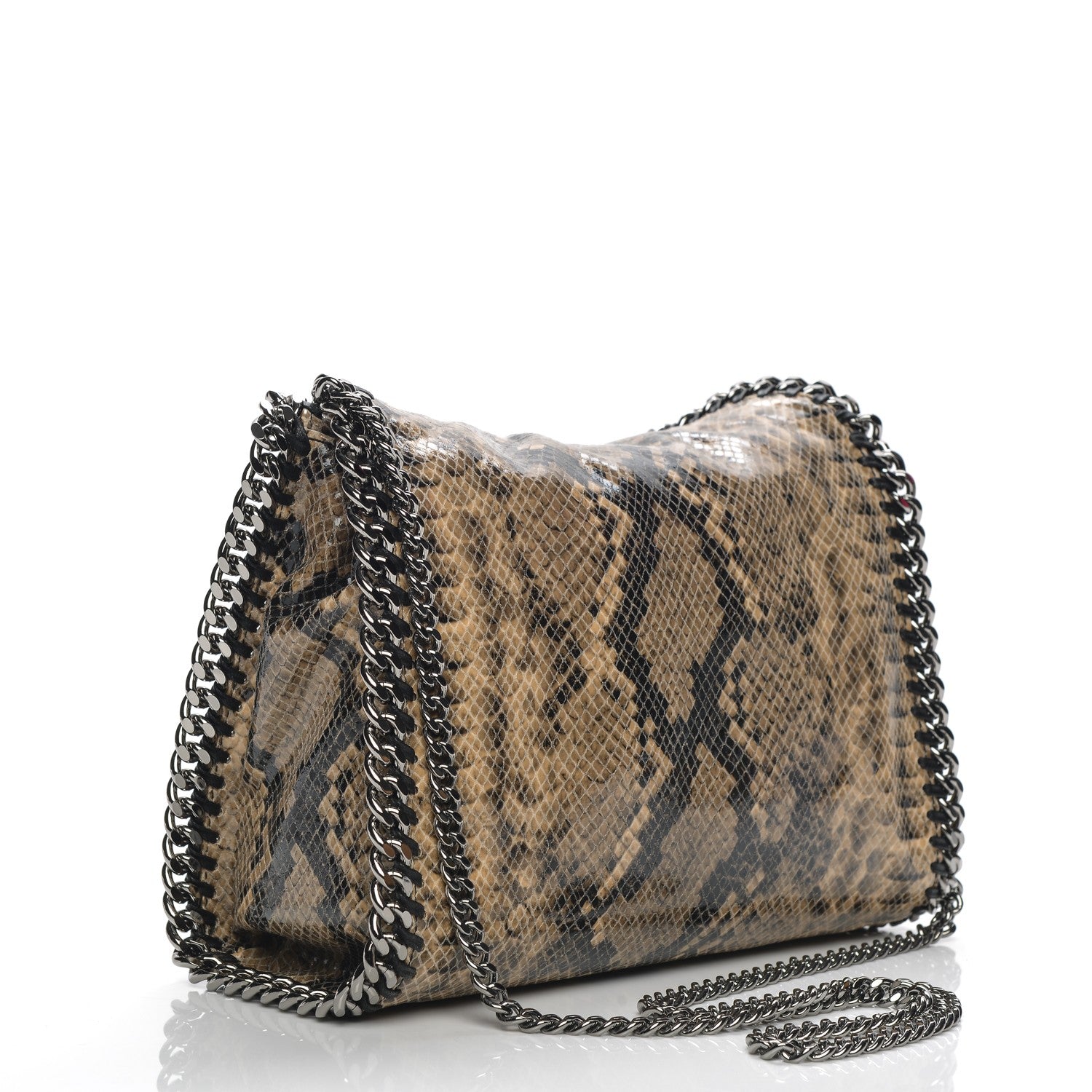Stella McCartney Faux Python Mini Falabella Tote 3 of 6