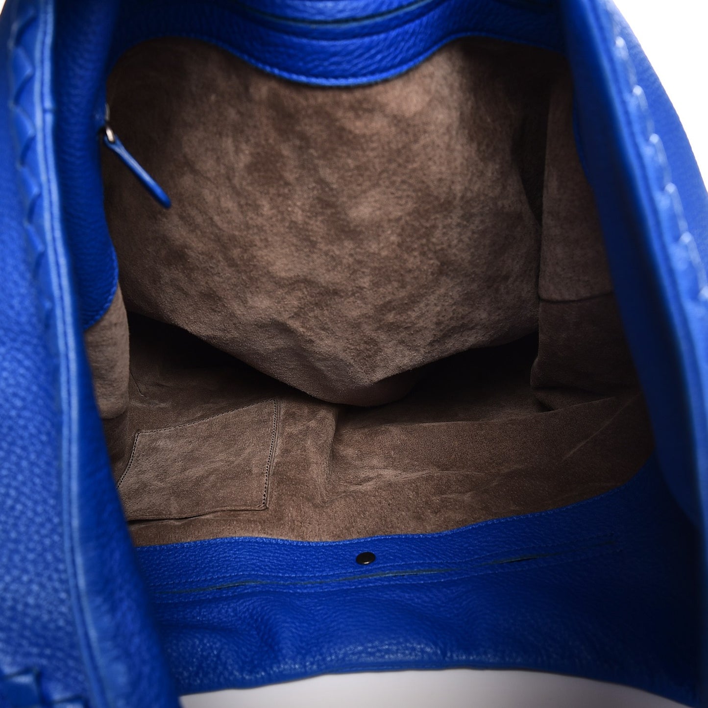 Cervo Deerskin Large Hobo Signal Blue