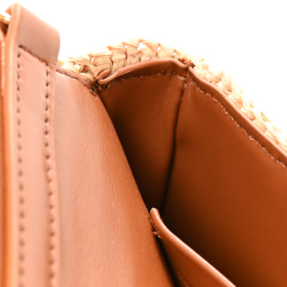 Celine Raffia Calfskin Multipochette Natural 8 of 12