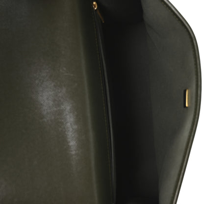 Chanel Caviar Quilted School Memory Backpack Dark Green 5 of 11