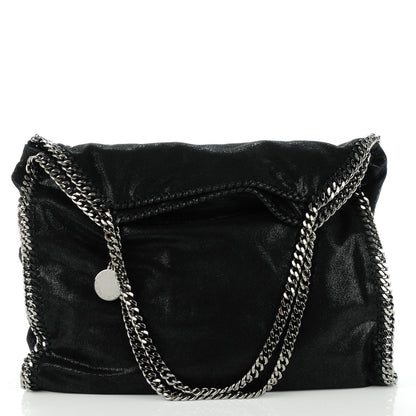 Stella McCartney Shaggy Deer Big Falabella Tote Black 3 of 10