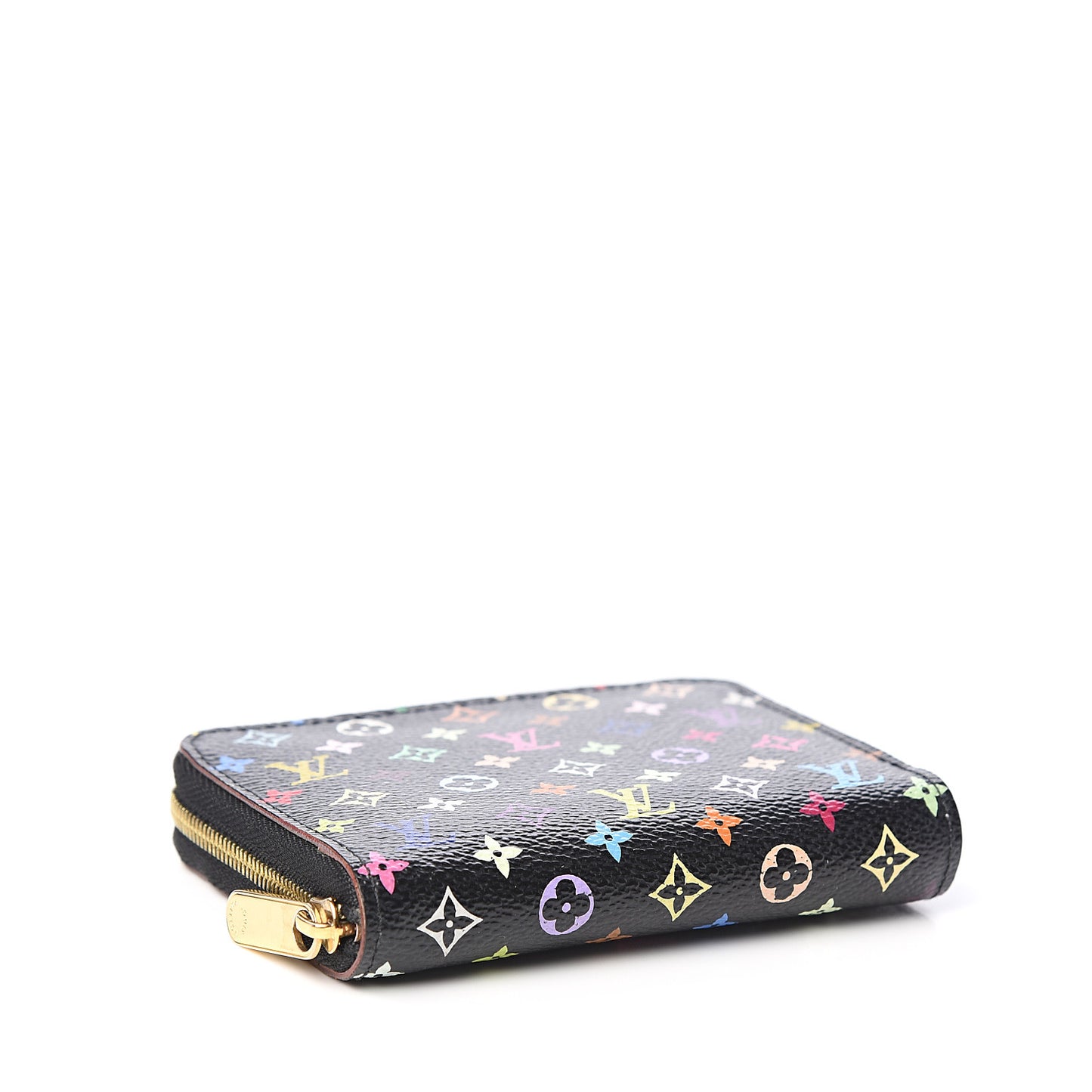 Monogram Multicolor Zippy Coin Purse Black Grenade