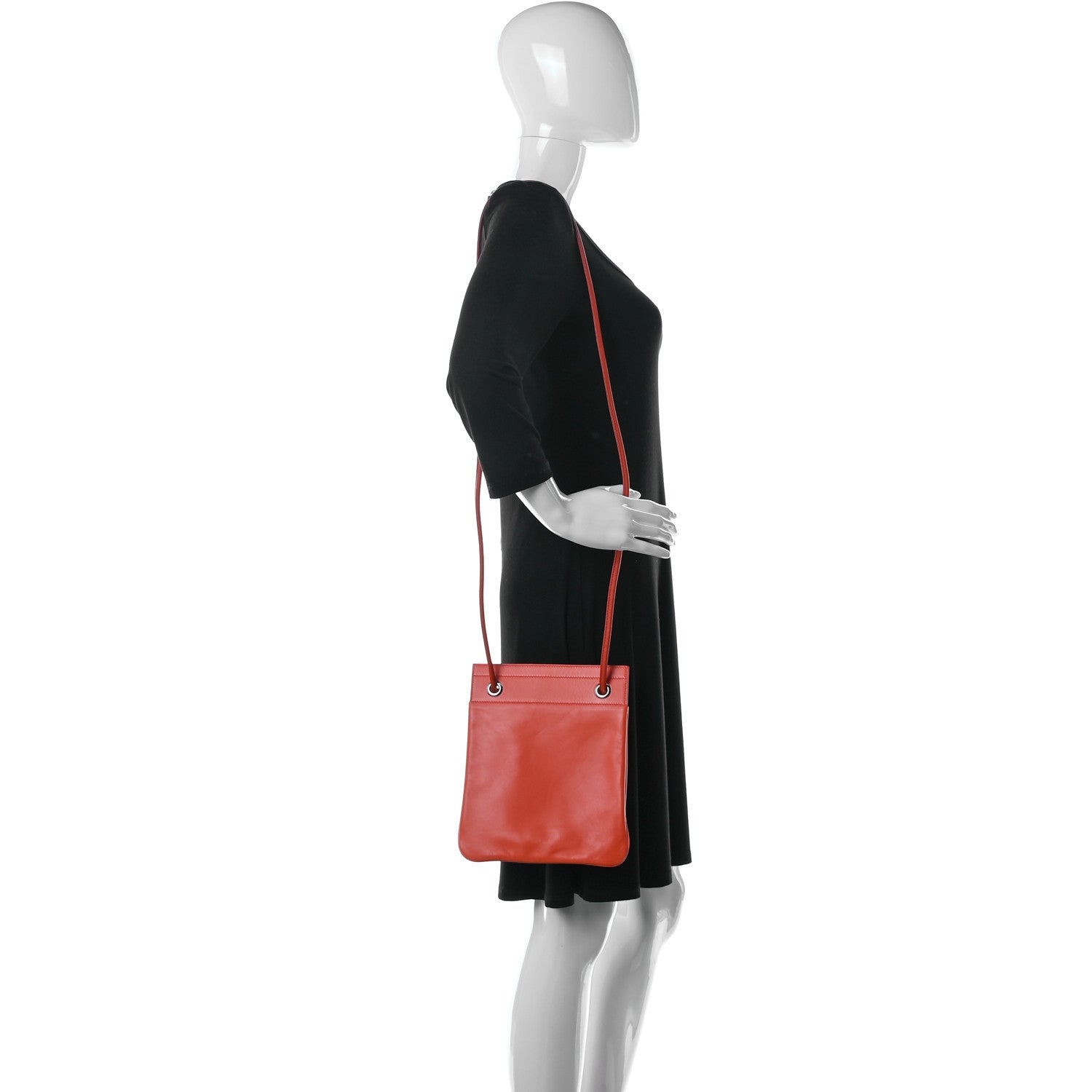 Hermes Milo Lambskin Swift Mini Aline Bougainvillea 2 of 9