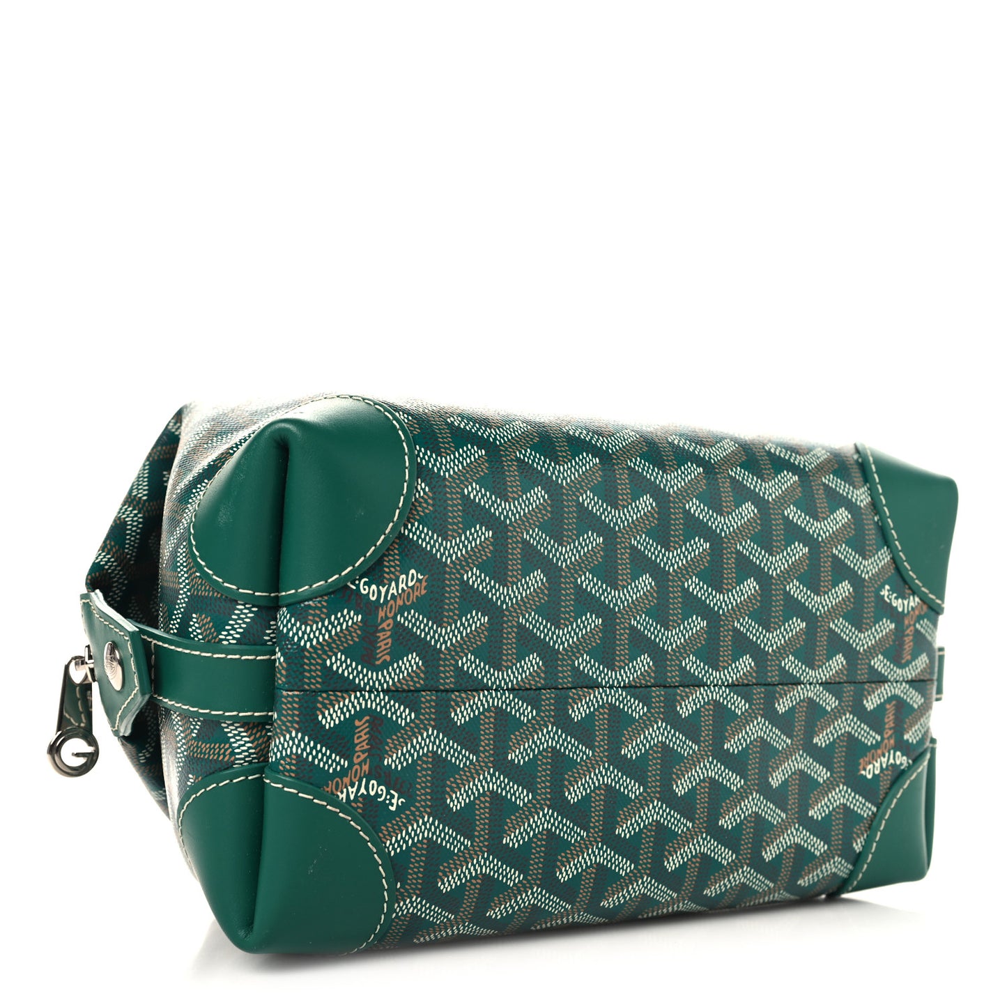 Goyardine Boeing 25 Trousse de Toilette Green