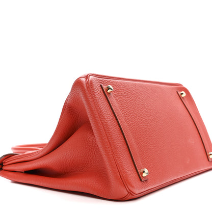 Hermes Togo Birkin 35 Capucine 9 of 13