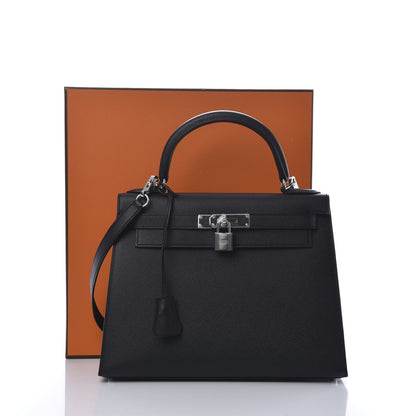 Hermes Epsom Kelly Sellier 28 Black 33 of 33