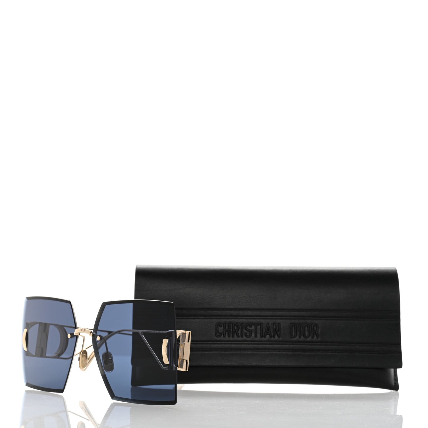 Square 30 Montaigne Sunglasses Blue