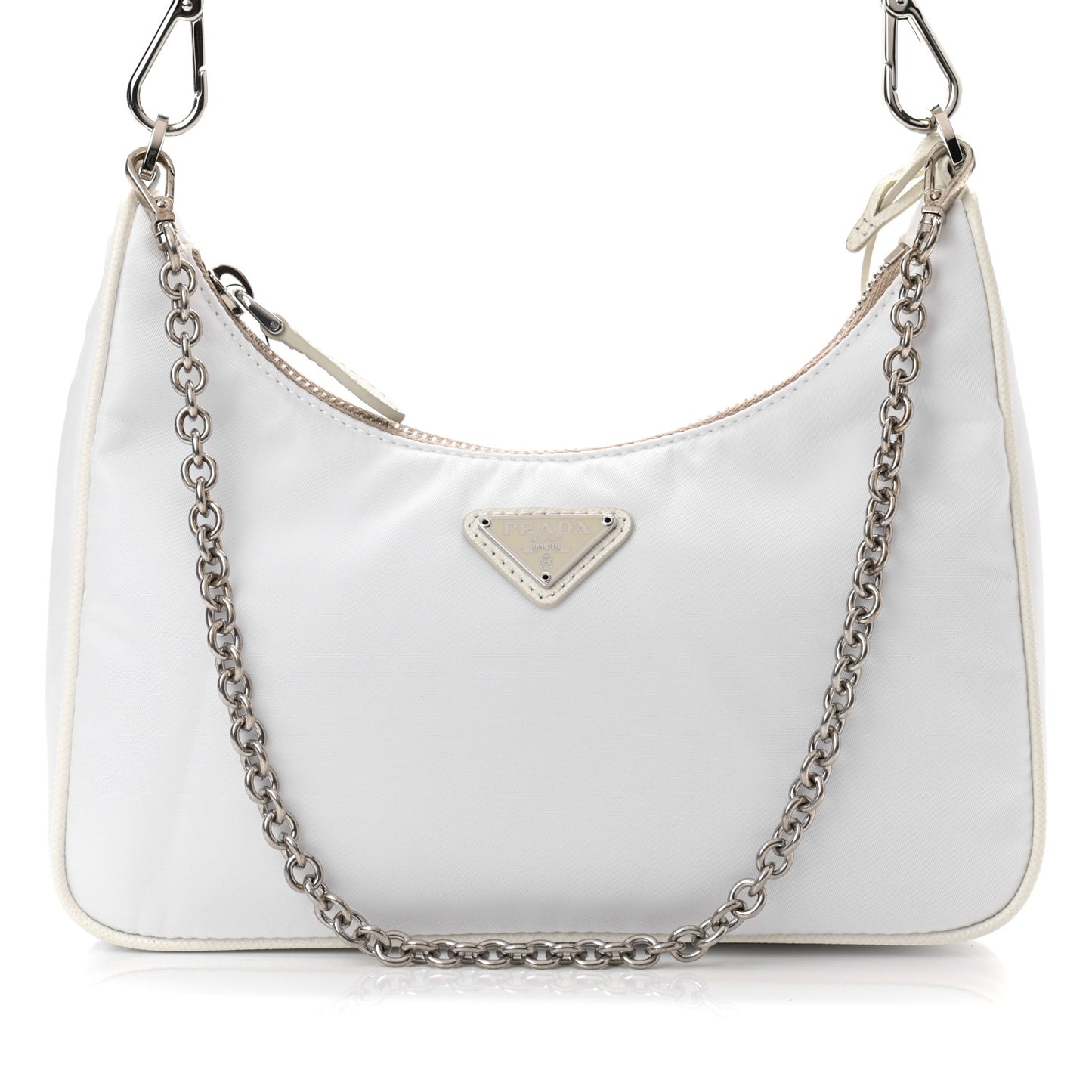 Nylon Re-Edition 2005 Shoulder Bag White