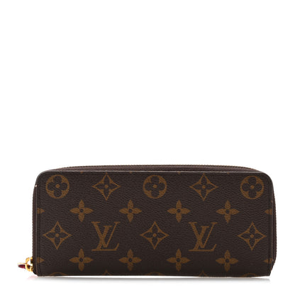 Louis Vuitton Monogram Clemence Wallet Fuchsia 1 of 14