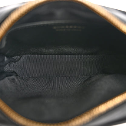 Burberry Smooth Calfskin 1983 Knight Check Link Bum Bag Black 5 of 10