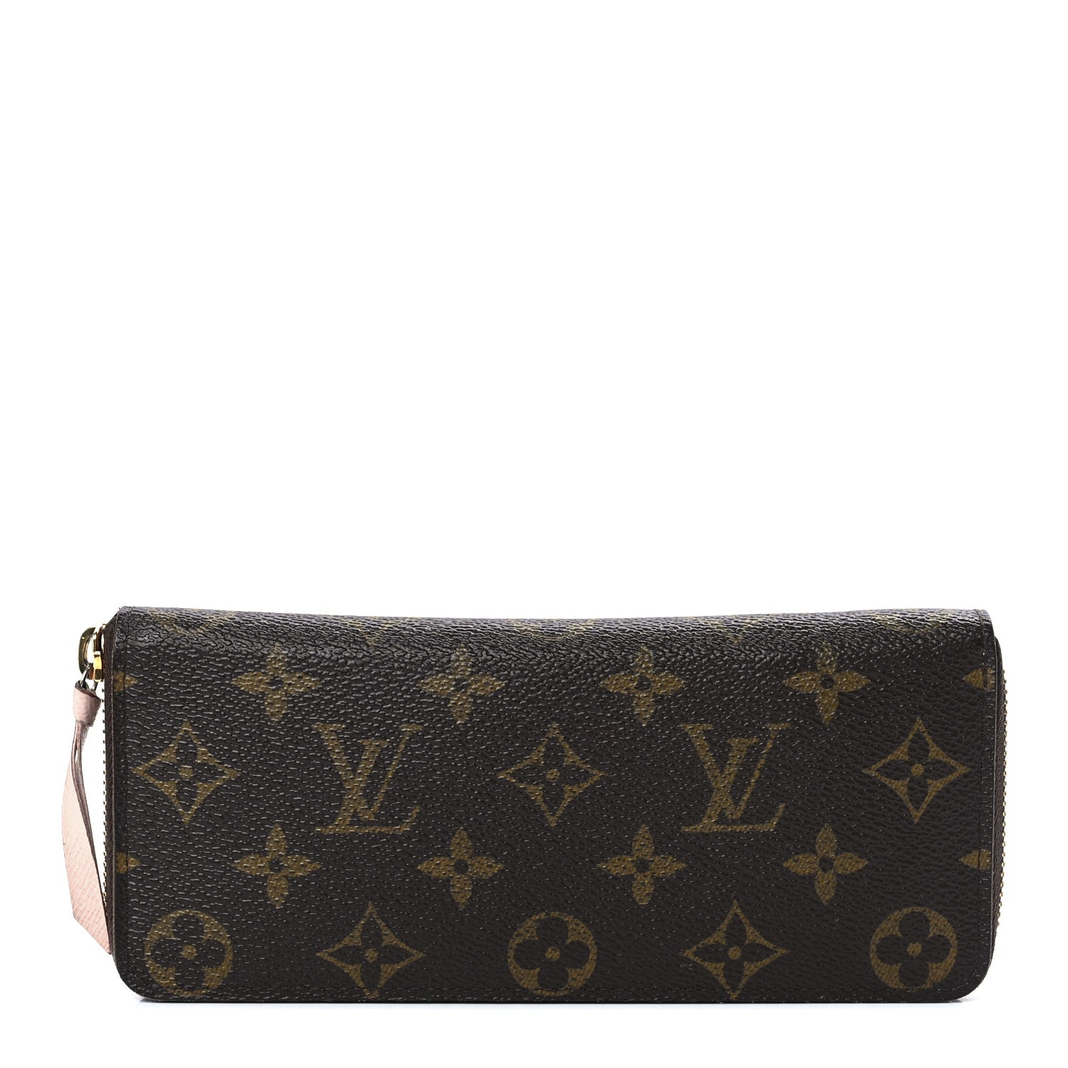 Louis Vuitton Monogram Clemence Wallet Rose Ballerine 1 of 13