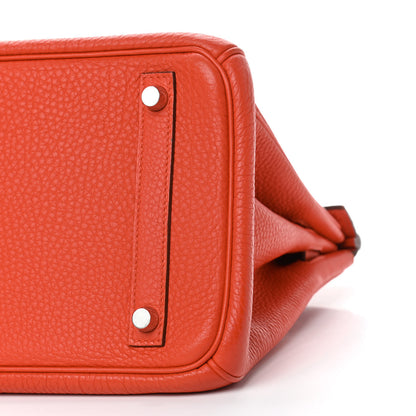Hermes Togo Birkin 30 Capucine 9 of 10
