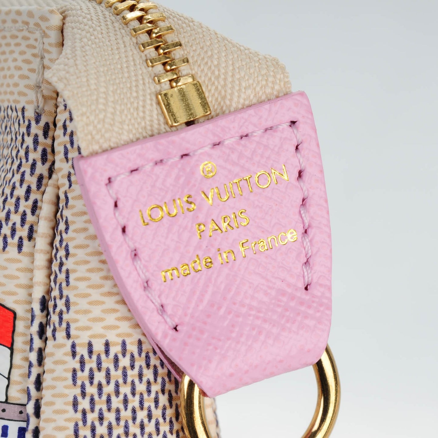 Damier Azur 2016 Christmas Animation Mini Pochette Accessories