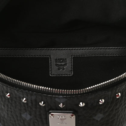 MCM Visetos Studded Belt Bag Black 5 of 11