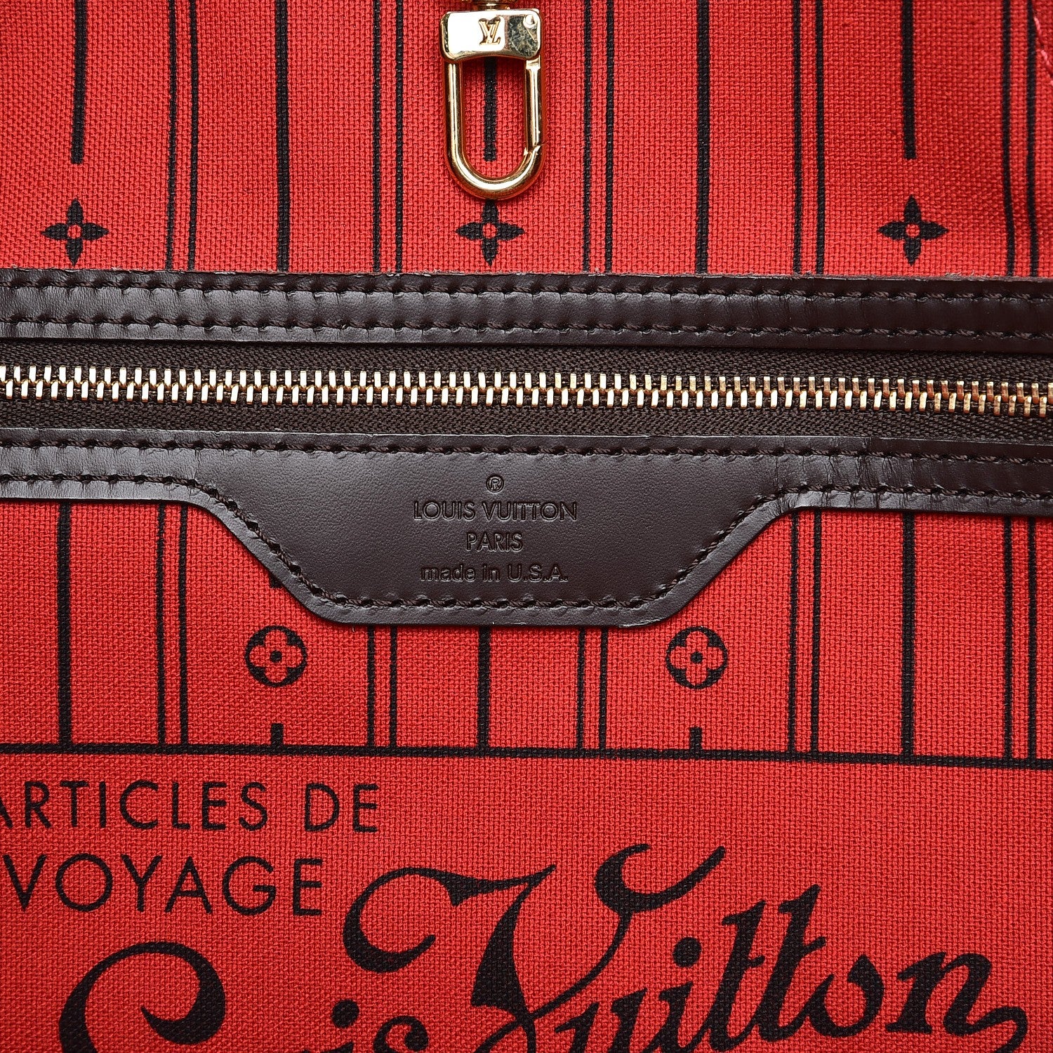 Louis Vuitton Damier Ebene Neverfull GM 6 of 13