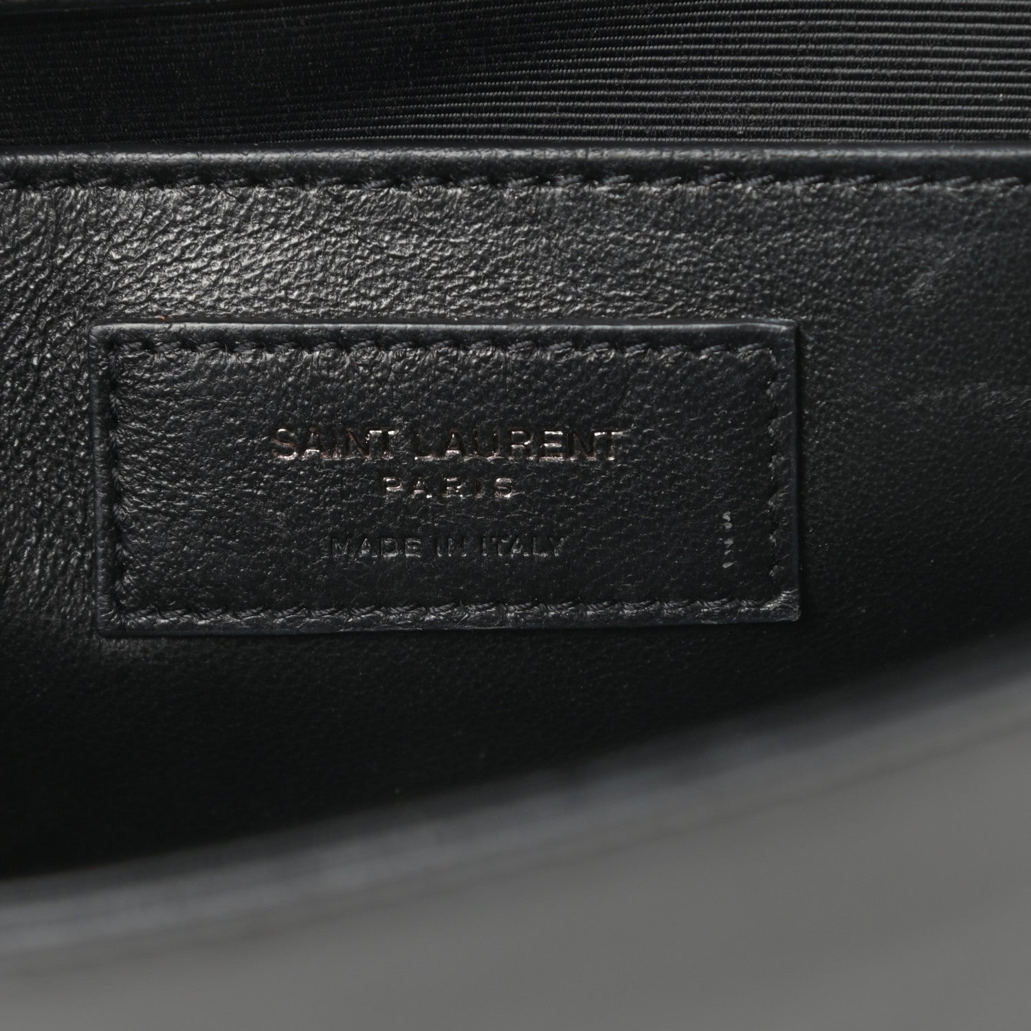 Saint Laurent Calfskin Studded Kate Satchel Black 6 of 15