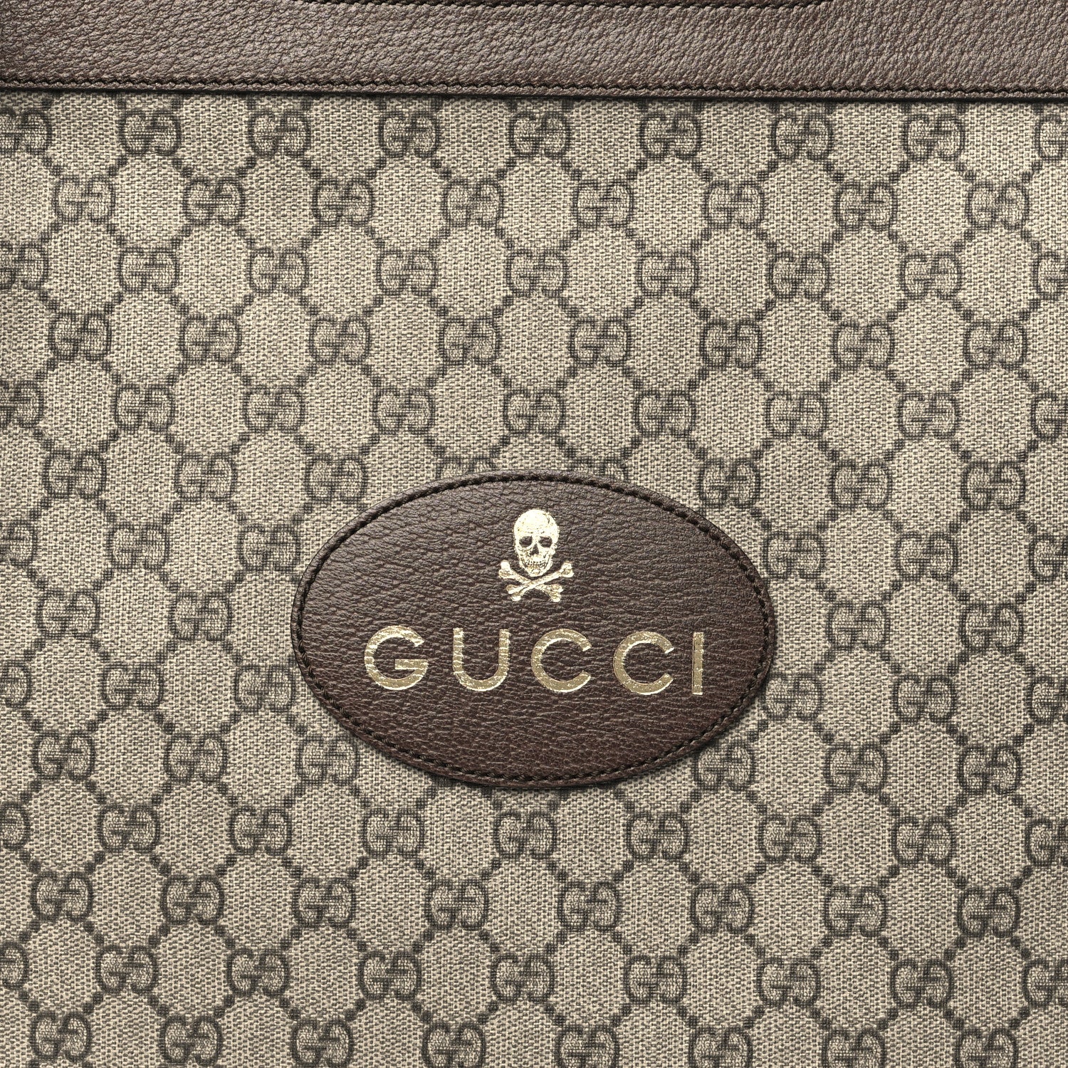 Gucci Soft GG Supreme Monogram Slip Handle Vertical Tote Beige New Acero 8 of 10