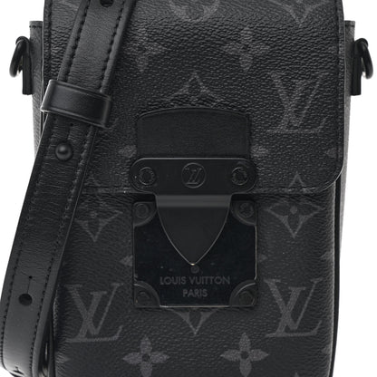 Louis Vuitton Monogram Eclipse S Lock Wearable Wallet 7 of 9
