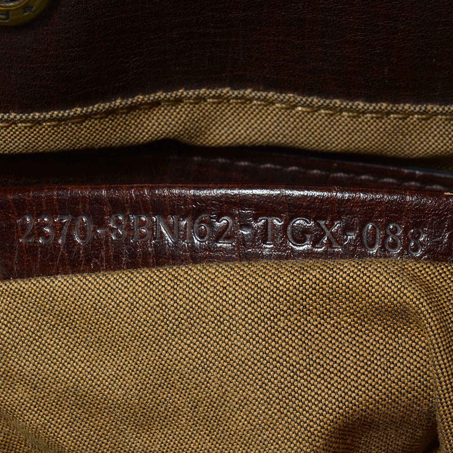 Zucca Bag De Jour Tobacco