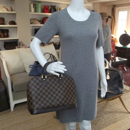 Louis Vuitton Damier Ebene Alma PM 2 of 9