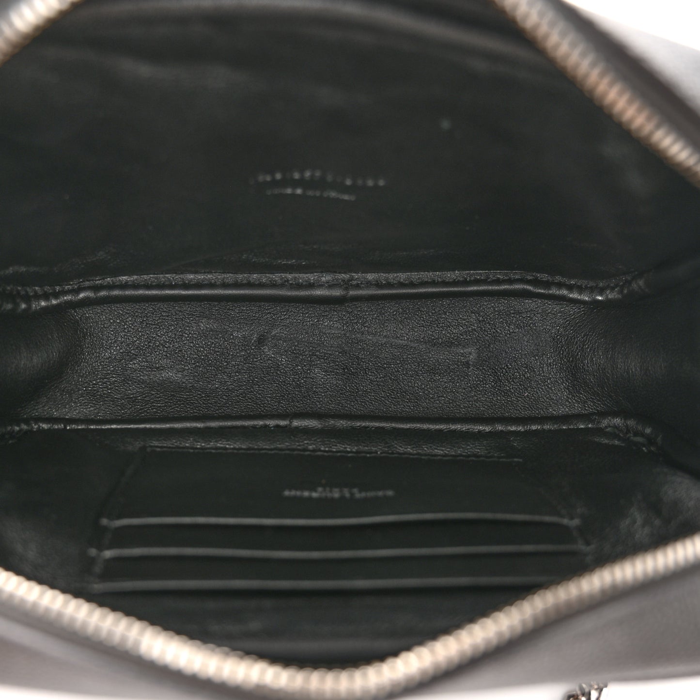 Grain De Poudre Matelasse Monogram Mini Lou Camera Bag Asphalt
