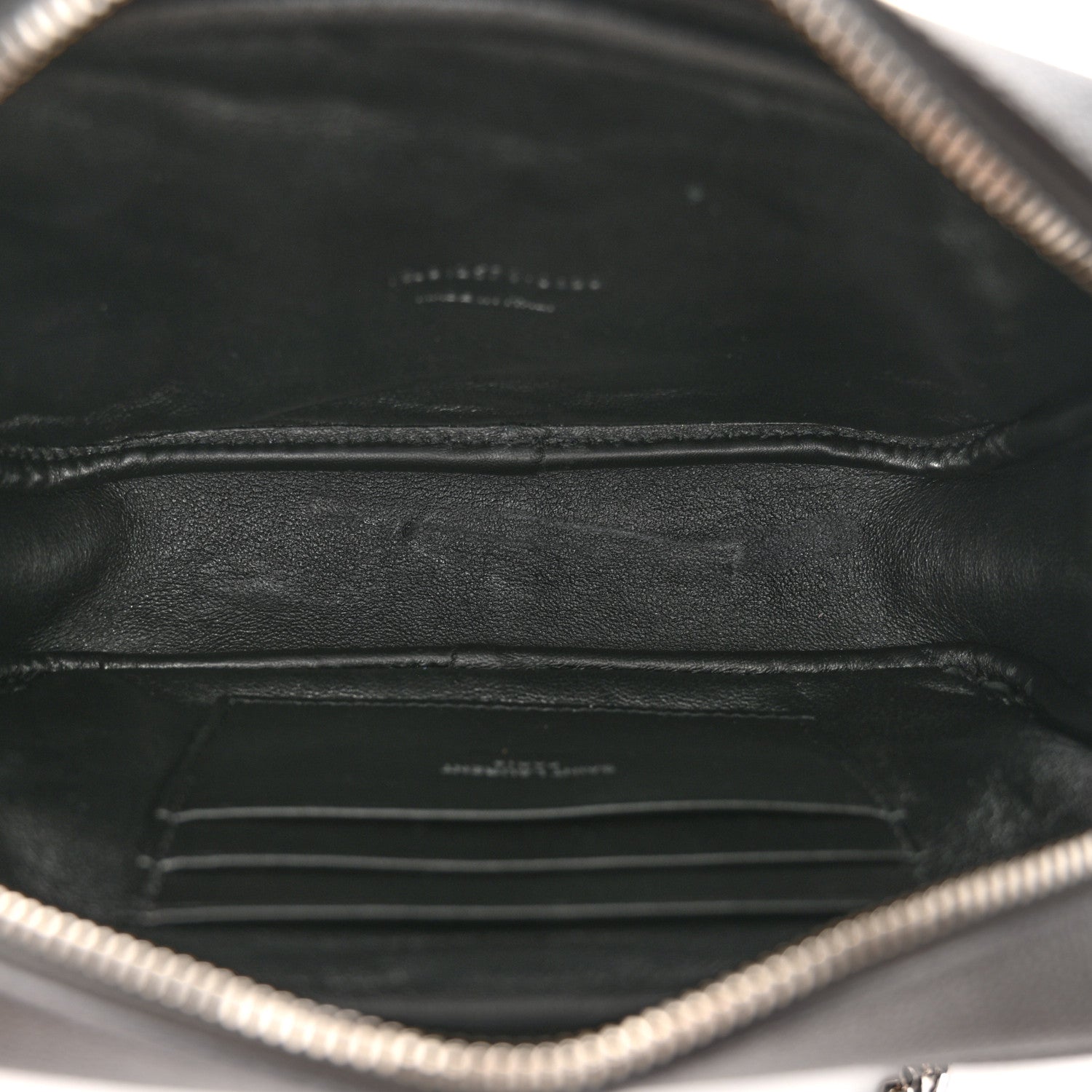 Saint Laurent Grain De Poudre Matelasse Monogram Mini Lou Camera Bag Asphalt 5 of 9