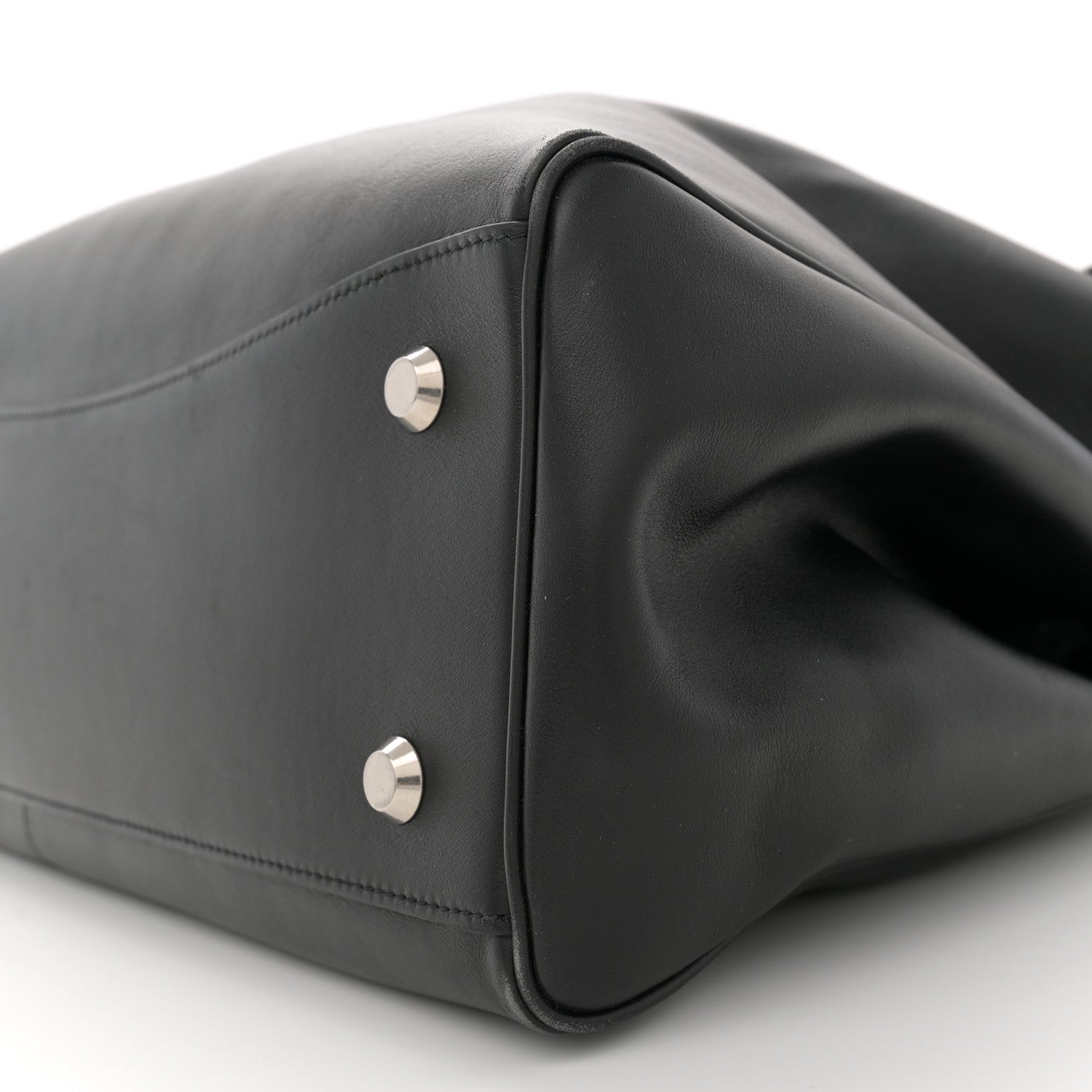 Balenciaga Smooth Calfskin Rodeo Mens Messenger Bag Black 10 of 11