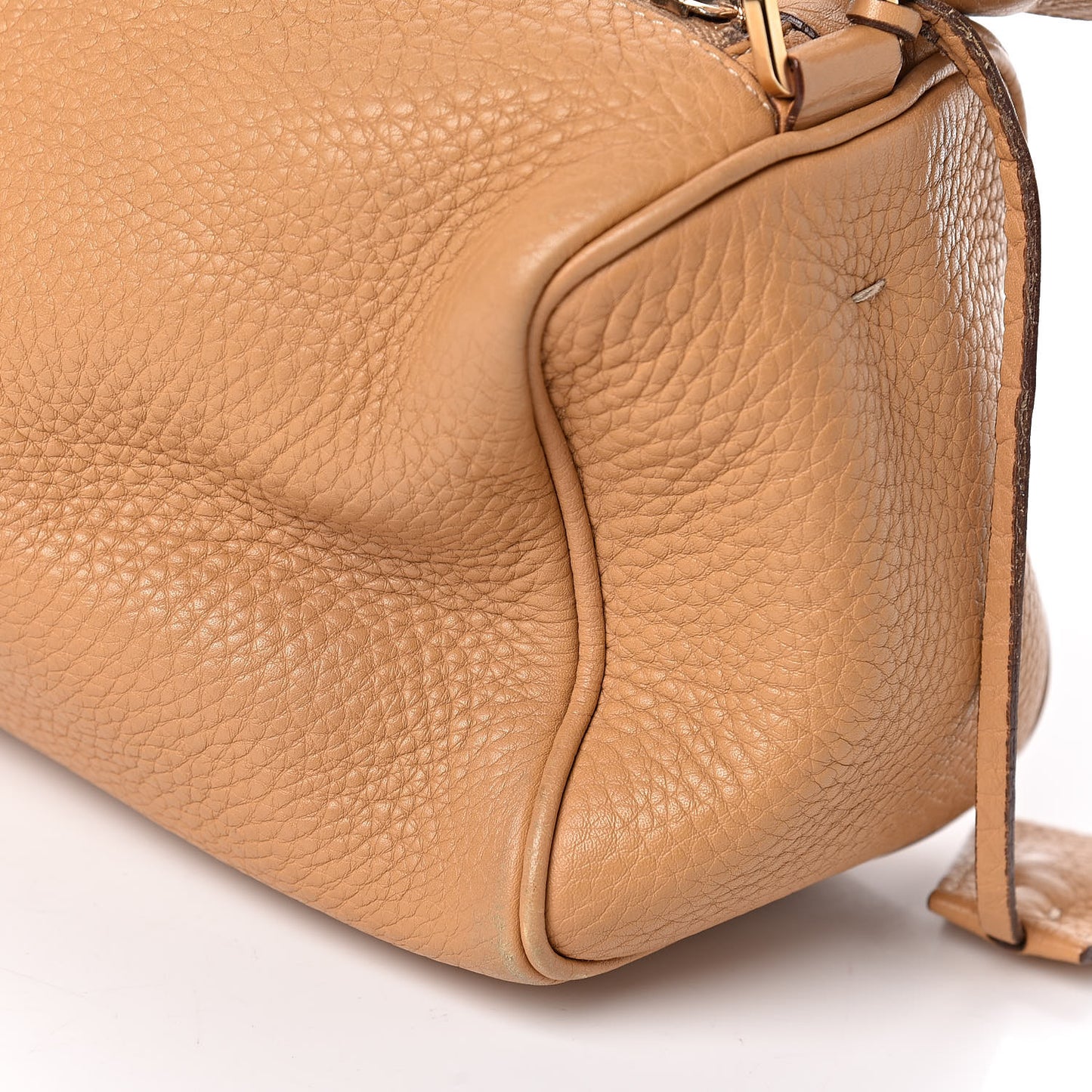 Vitello Daino Shoulder Bag Sabbia