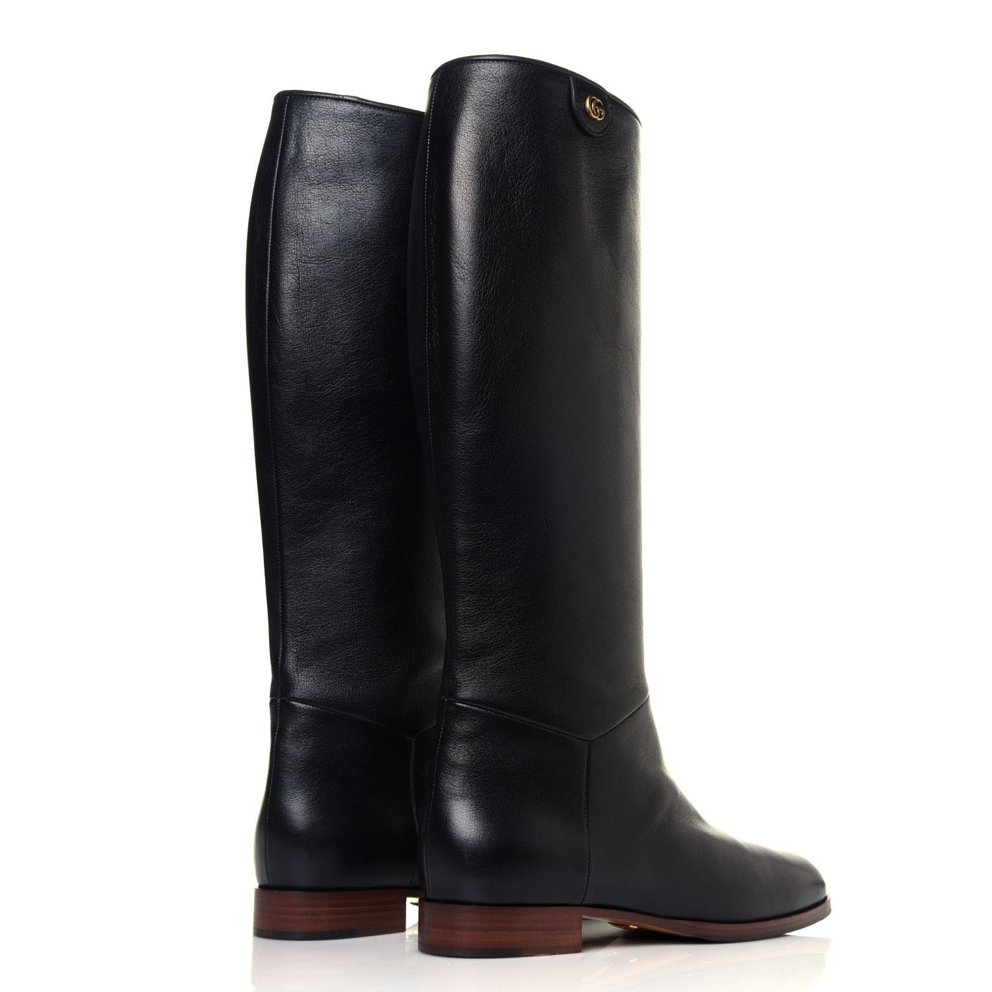 Calfskin Piuma Lux Energy High Boots 39 Black