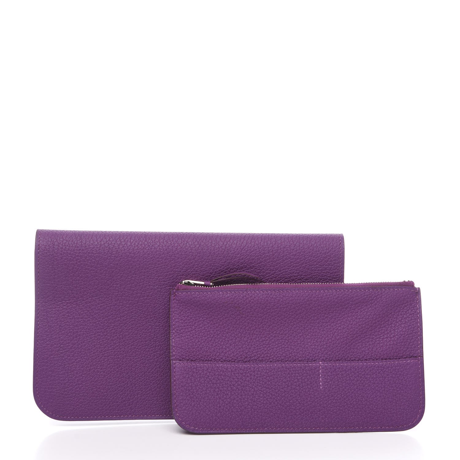 Hermes Togo Dogon Duo Wallet Anemone 5 of 8