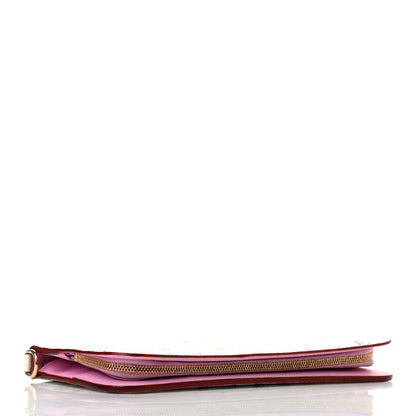 Louis Vuitton Monogram Multicolor Insolite Wallet White Litchi 3 of 7