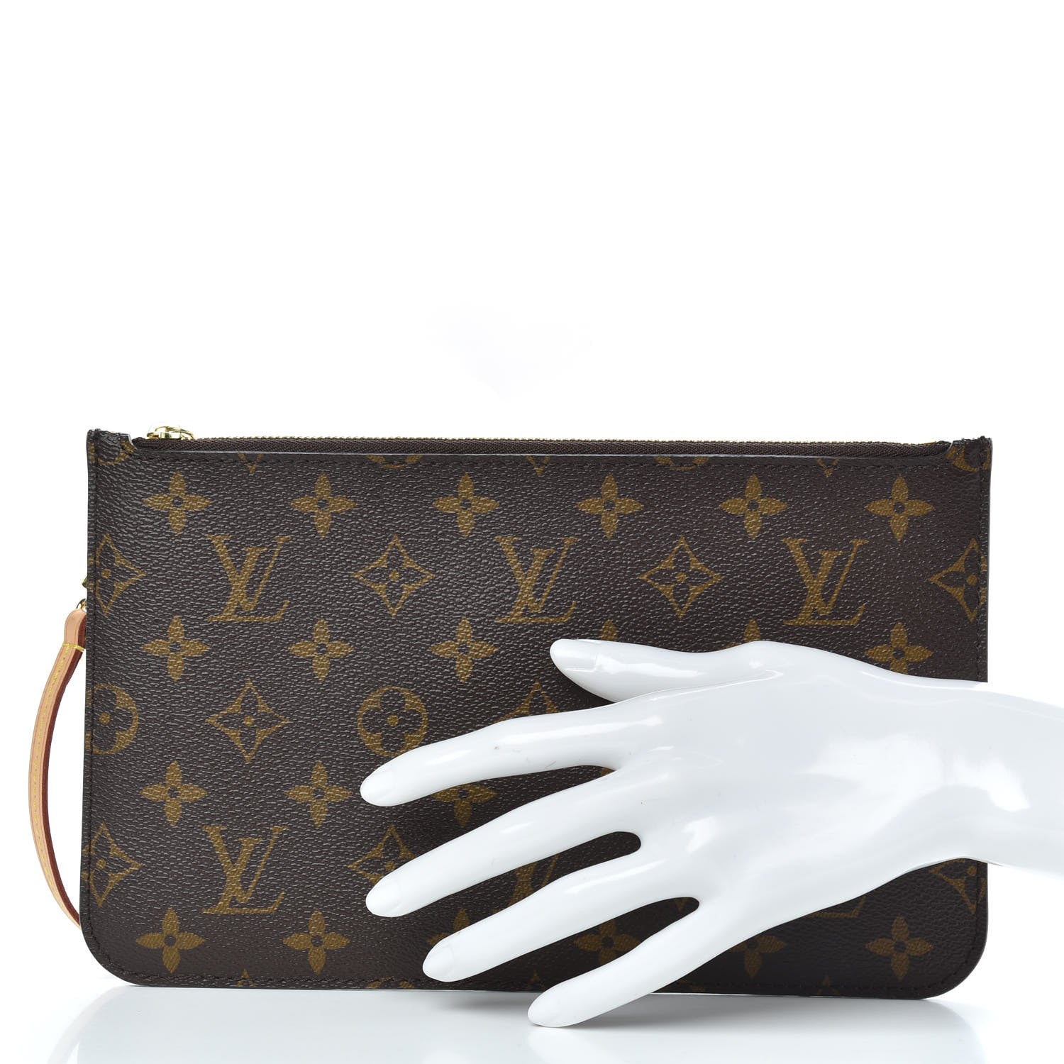 Louis Vuitton Monogram Neverfull MM GM Pochette 2 of 7