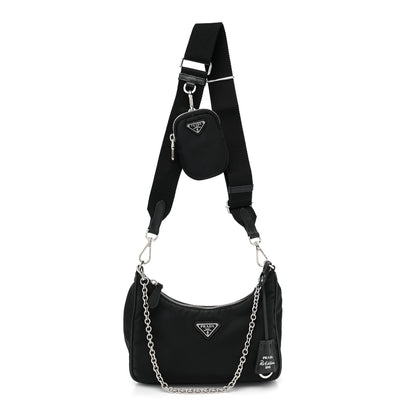 Prada Nylon Re-Edition 2005 Shoulder Bag Black 1 of 15