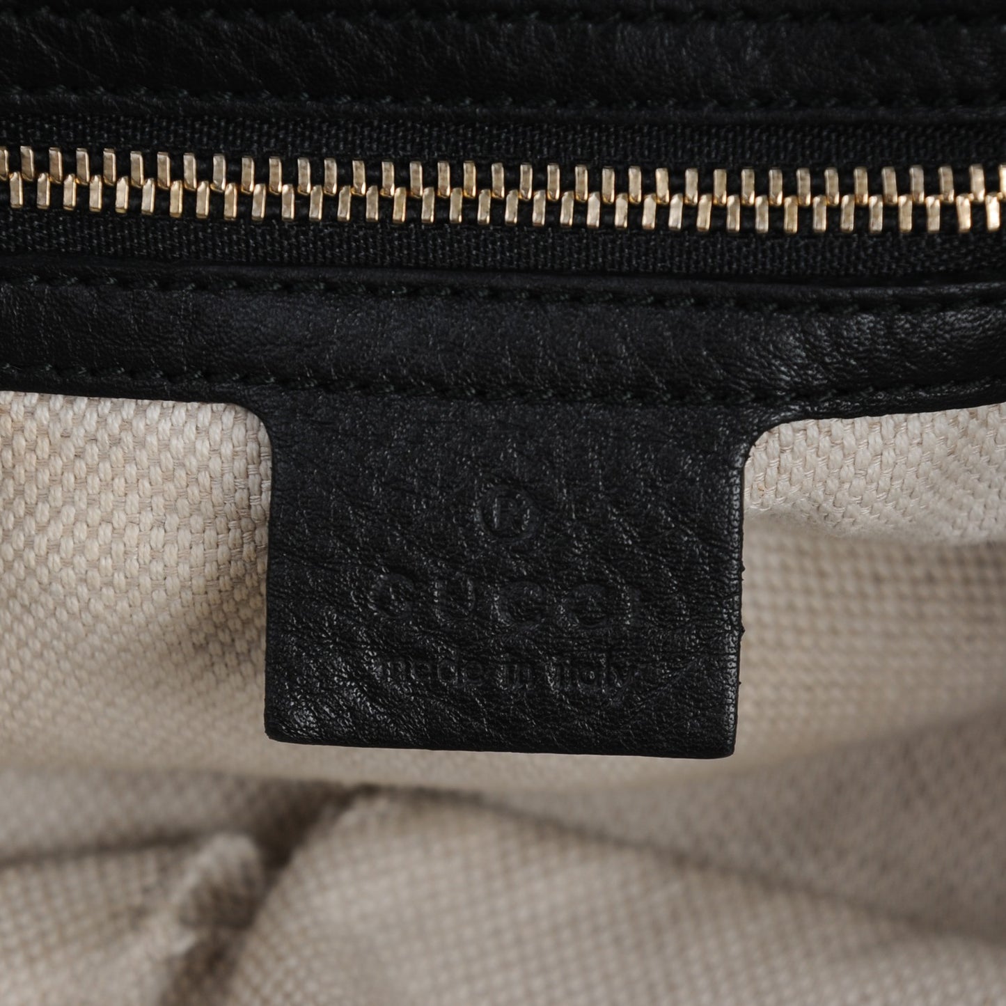 Pebbled Calfskin Medium Soho Chain Shoulder Bag Black